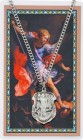 Large St. Michael Prayer Shield Prayer Card