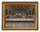 Last Supper by DaVinci 12x16 Framed Print Artboard