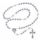 Lavender Enamel Rosary