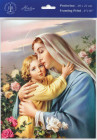 Madonna &amp; Child Print - Sold in 3 per pack