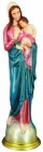 Plastic Madonna and Child Statue - 24 inch