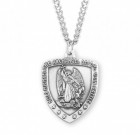 Men's Saint Michael Heater Shield Medal