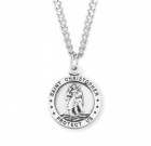 Men's Simple St Christopher Necklace