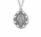 Women's Scallop Edge Miraculous Medal Four Options