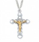 Open Cut Elegant Crucifix Pendant