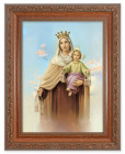 Our Lady of Mount Carmel 6x8 Print Under Glass