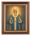 Our Lady of the Rosary 8x10 Framed Print Under Glass