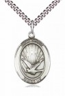 Oval Holy Spirit Guide Us Pendant