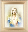Immaculate Heart of Mary 8x10 Framed Print Under Glass
