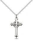 Women's Wreath Cross Necklace