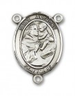 St. Anthony of Padua Rosary Centerpiece Sterling Silver or Pewter