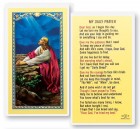 My Daily Laminated Prayer Card