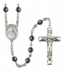 Men's St. Lydia Purpuraria Silver Plated Rosary