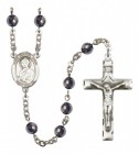 Men's St. Dominic Savio Silver Plated Rosary