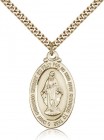 Men's Smaller Miraculous Medal Necklace