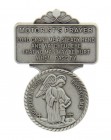 Guardian Angel Motorist's Prayer Visor Clip, Pewter - 2 1/4"H