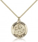 Women's Pray for Me Round St. Joseph Medal