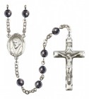 Men's St. Peter Canisius Silver Plated Rosary