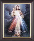 Divine Mercy 8x10 Framed Print Under Glass