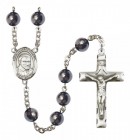 Men's St. Vincent de Paul Silver Plated Rosary