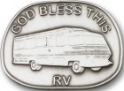 God Bless This RV Visor Clip