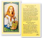 Prayer In Honor of St. Dymphna Laminated Prayer Card