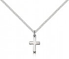 Baby Plain Cross Pendant