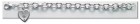 Bracelet - Extra Heavy Sterling Silver with Miraculous Charm