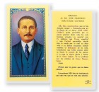 Oracion Al Gregorio Hernandez Laminated Spanish Prayer Card