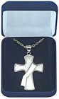 Deacon's Cross Pendant in Sterling Silver