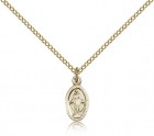 Petite Miraculous Medal Necklace