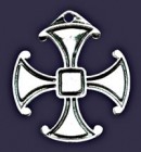 The Canterbury Cross Pendant in Sterling Silver