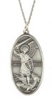 Oval St. Michael Pendant