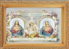 Baby Room Blessing Antique Gold Framed Print