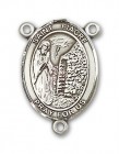 St. Fiacre Rosary Centerpiece Sterling Silver or Pewter