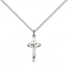 Etched Cross Pendant