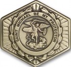 St. Michael the Archangel Visor Clip