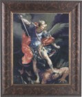 St. Michael 8x10 Framed Print Under Glass