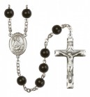 Men's St. William of Rochester Silver Plated Rosary