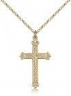Women's Ornate Cross Necklace