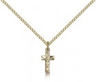 Baby Traditional Crucifix Pendant
