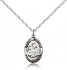 Women's Small Oval St. Joseph Medal