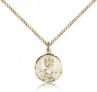 Women's Petite Lighthouse St. Christopher Necklace