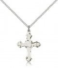 Women's Rounded Tip Cross Pendant