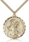 Men's Large Saint Joseph Medal