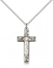 Grape and Floral Women's Cross Necklace