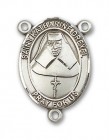 St. Katharine Drexel Rosary Centerpiece Sterling Silver or Pewter