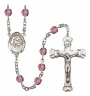 Women's St. Lidwina of Schiedam Birthstone Rosary