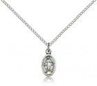 Petite Miraculous Medal Necklace