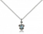 Petite Fleur-de-lis Miraculous Medal